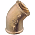 Bøjning 45gr. ind/ind  3/8" bronze