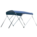 Bimini top 3-arm alu. rør ø25mm navy l180 b170-180 h110cm