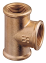 T- stykke  3/8" bronze