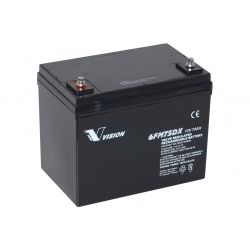 Vision 75A AGM Batteri