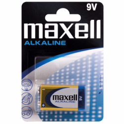 Maxell Alkaline 9V Batteri (6LR61)