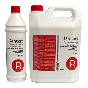 Renskib Sprayhood og kaleche rens 1 ltr