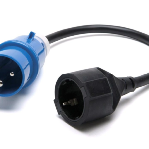 Adapterkabel CEE han - Schuko hun