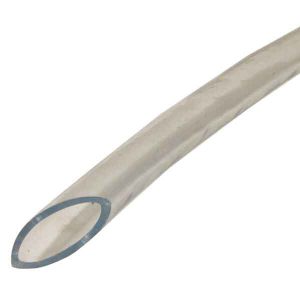 Klar pvc slange uden armering - 6mm - 1mtr