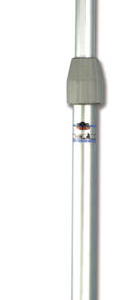 Trem Bådshage Teleskopisk 120-210 cm. Ø30 mm. Alu