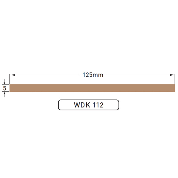 Dek-King Solid King Plank 125 mm.10 mtr.