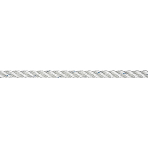 Liros Polyester 3-slået 8mm hvid