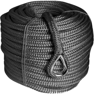 Liros Porto 14mm sølvgrå NF 30m ankerline