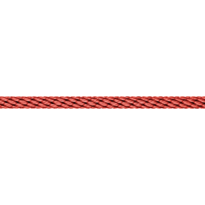 Liros Polyamide Spiral Braid 3mm rød