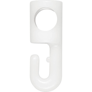 Liros Nylon Hook 4 mm hvid 10 stk.