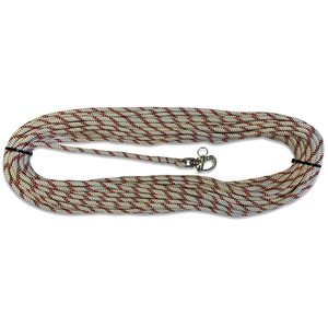 Liros fald m/svirvelhage 12mm x 45 mtr hvid/rød