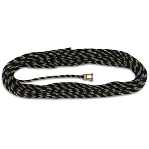 Liros fald m/nøglesjækel 12mm x 45 mtr sort/hvid