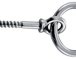 Bådring med træskrue rf 12mm
