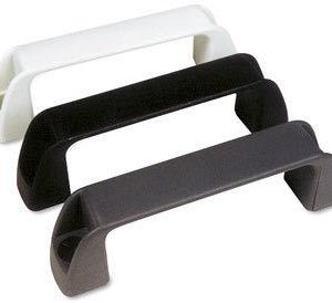 Håndtag plast grå 137x40mm