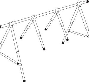 Noa A-stativ 10meter