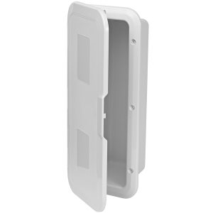 Indbygningsboks med luge udv:430x180x110mm