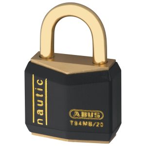 Abus hængelås massiv messing vinyl beskyttet 20mm