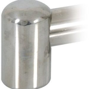 Gelænderholder RF stål Ø22mm lukket
