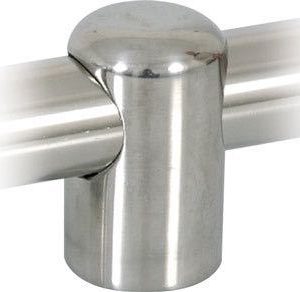 Gelænderholder RF stål Ø22mm - åben
