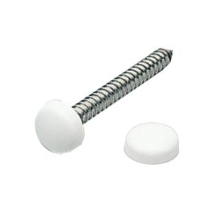 Pyntehoved hvid Ø3,5 - 4,2mm, pose med 20stk