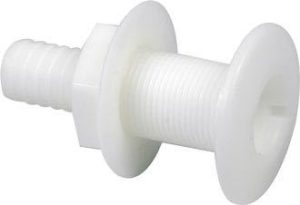 Pvc gennemføring 1 " 25mm studs