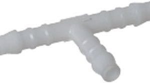 Plast t-stykke 6mm