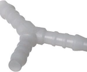 Plast y-stykke 6mm