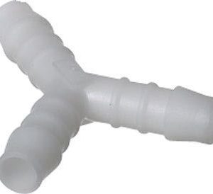 Plast y-stykke 8mm