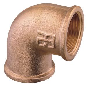 Guidi Bøjning 90° ind/ind 1/2" bronze