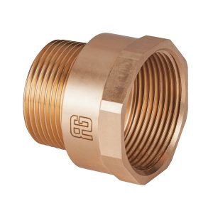 Guidi spidsmuffe 3/4 - 1/2" bronze