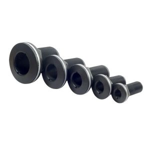 Trudesign Skroggennemføring sort 1/2"