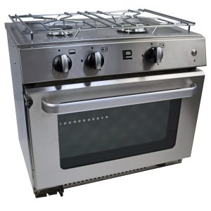 Pacific 5000 gaskomfur med ovn, 2 blus,
