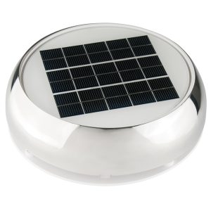 Marinco 3" Day & Night solcelle ventilator, RF