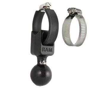 Base med spændebånd 12-52mm rør str "c"