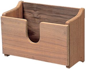 Roca kikkertholder i teak, 255mm x 75mm