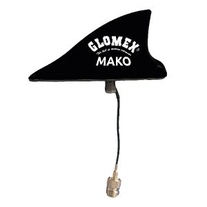 Glomen Mako VHF antenne sort, 8m kabel og stik PL259