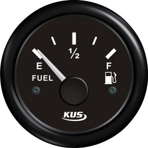Kus brændstofmåler sort 0-190ohm 12/24V