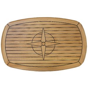 Teakbord 60 x 95 cm