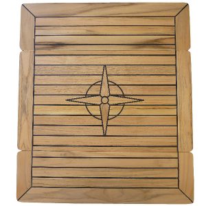 Foldbar Teakbord 70 x 60 cm
