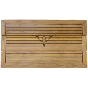 Foldbar Teakbord 70 x 100 cm
