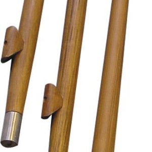 1852 Flagspil i teak 150cm bøsning Ø25 mm
