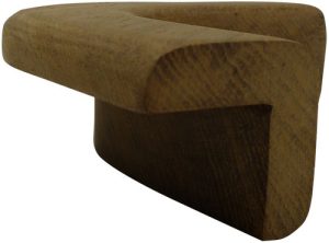 Roca inderhjørne teak 50/90° 22x7mm