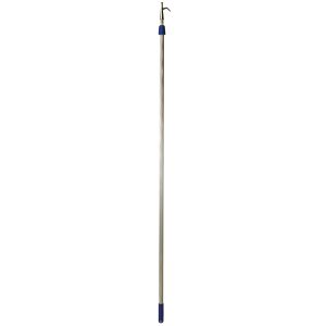 Bådshage teleskop fast krog eloxeret alu. 200-380cm