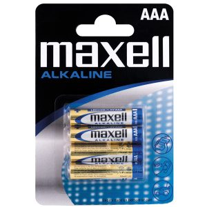 Maxell Alkaline AAA / LR 03 batterier -