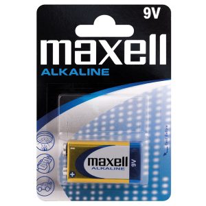 Maxell Alkaline 9V /6LR61 batteri - 1stk