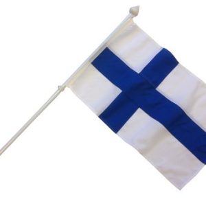 Adela Facadeflagsæt Finland, Flag 70 Cm.