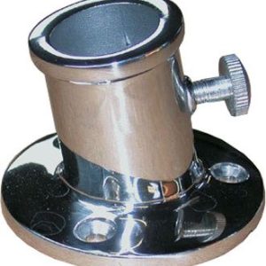 Flagstangsholder RF stål dæksmonteret Ø: 32mm
