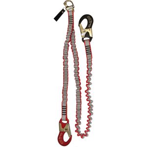 Erreti livline 2m + 1m 25mm bånd 2xalu.