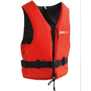 1852 svømmevest iso 50n active rød/sort