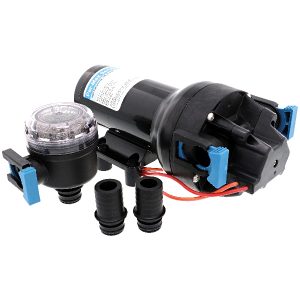 Jabsco Par-Max HD6 trykvandspumpe 24V 2,8bar, 23 ltr/min